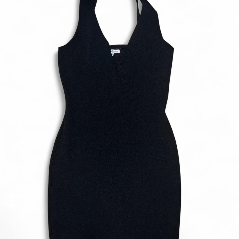 Charlotte Russe Black halter Dress